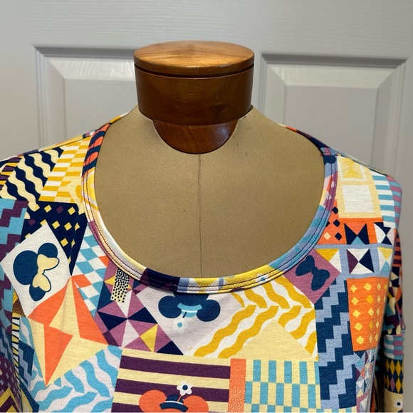 Lularoe Disney Irma Minnie Mouse Shirt Sz M - Picture 3 of 6